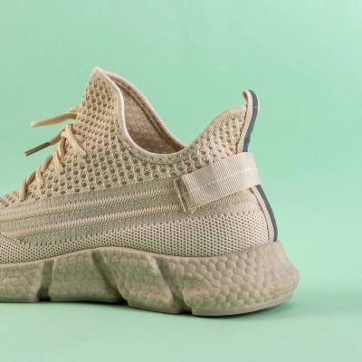 OUTLET Cishe beige sports shoes for women - Footwear