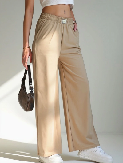 Royalfashion Plaša sieviešu bikses