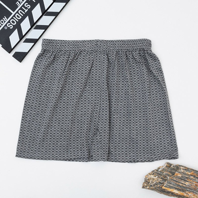 Серые мужские шорты