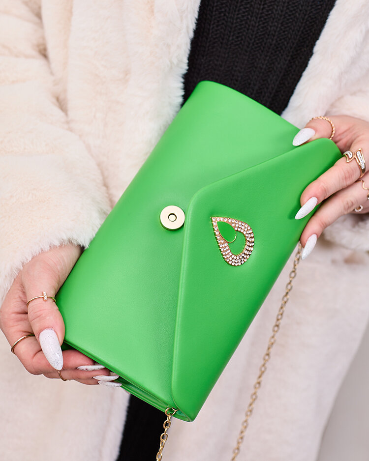 Женский клатч Royalfashion Green