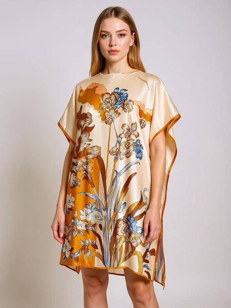 Fustan Pareo Callista Royalfashion – Elegancë Shumëngjyrëshe për Verë