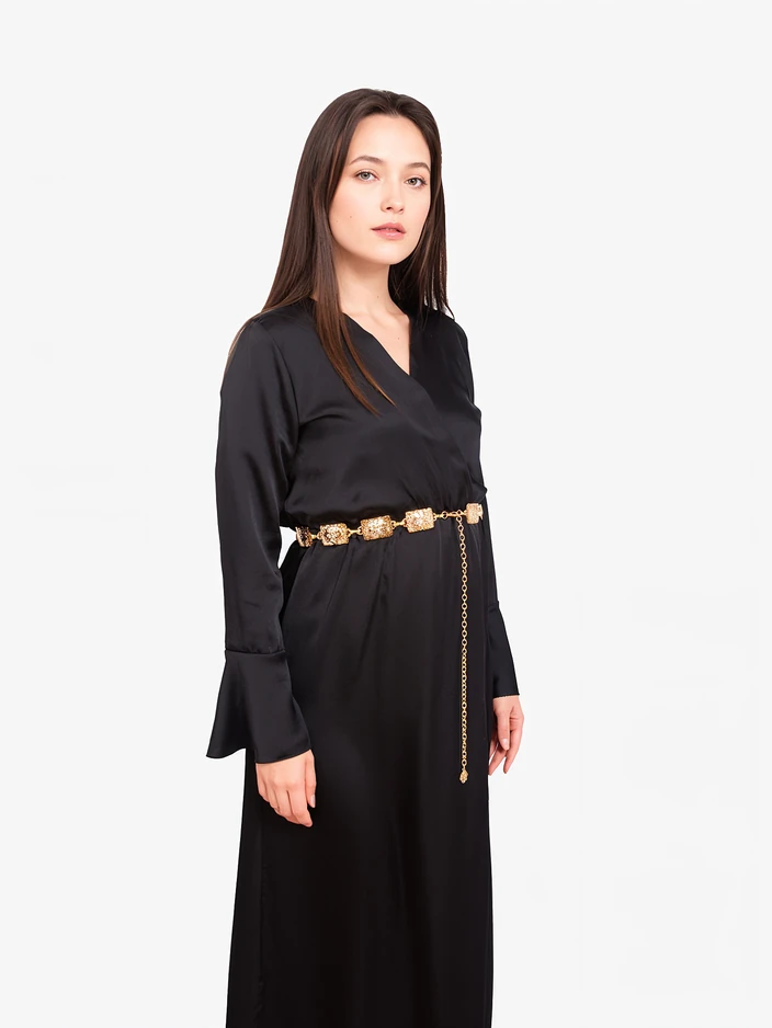 Royalfashion Sieviešu dekoratīvais metāla jostas