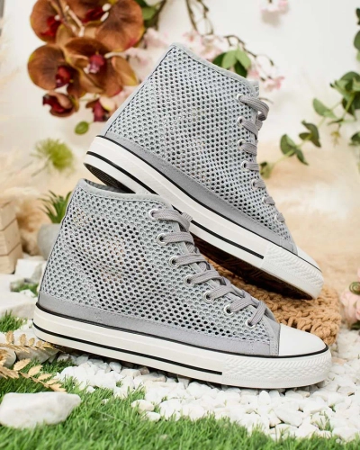 Royalfashion Women's Nizzef openwork sneakers