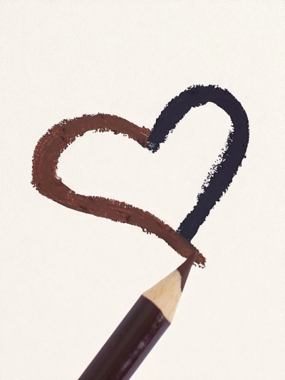 Two-tone eyebrow pencil with sharpener Brow Duo Shade