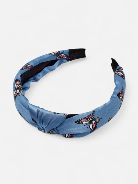 Royalfashion Butterfly Weave Plaid Hairband