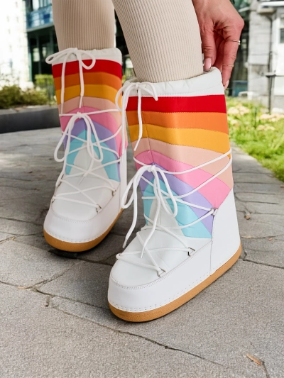 Royalfashion Women's snow boot-style shoes Tencce