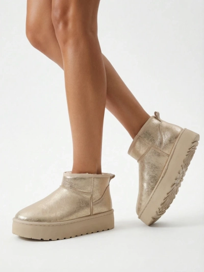 Royalfashion Women's platform snow boots a'la Dagodo