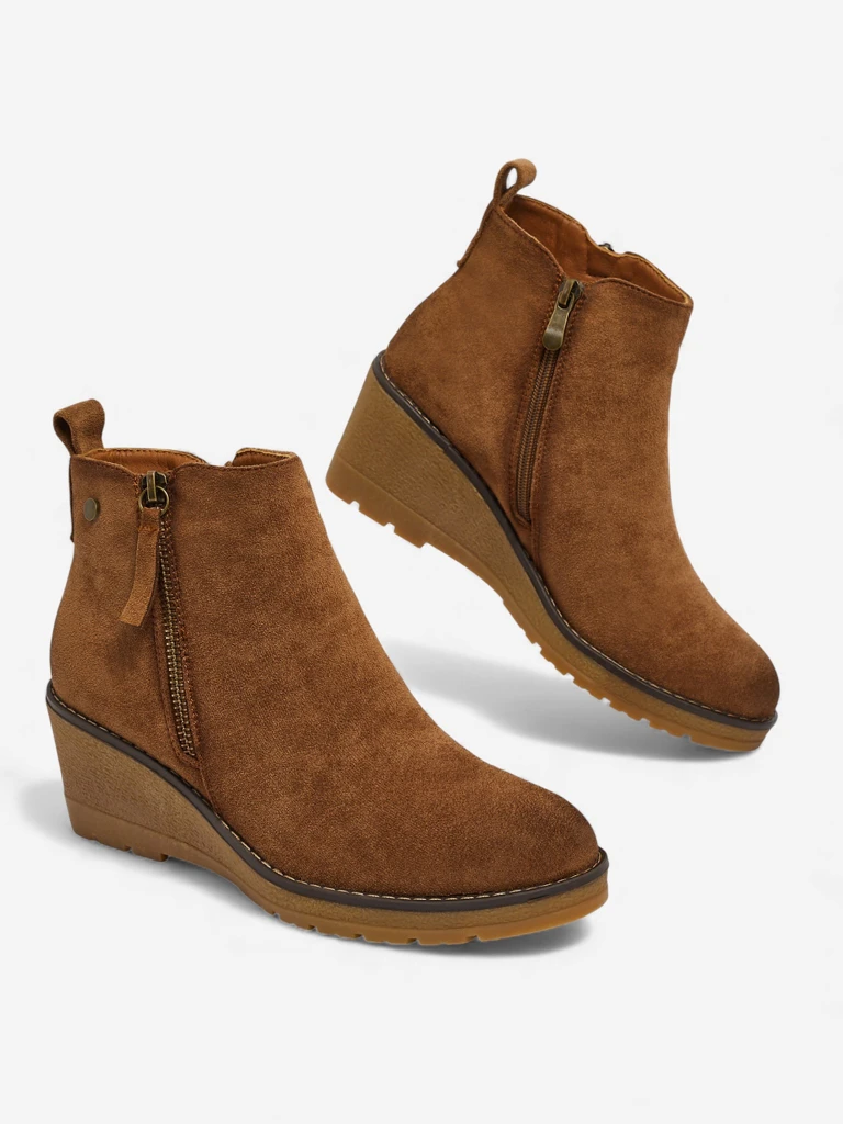Zarrico Women's Wedge Ankle Boots