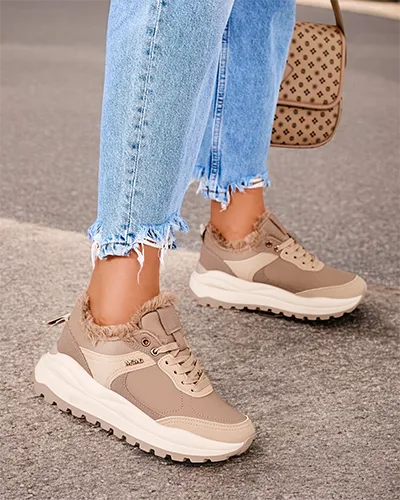 Royalfashion Women's insulated sneakers Zoru