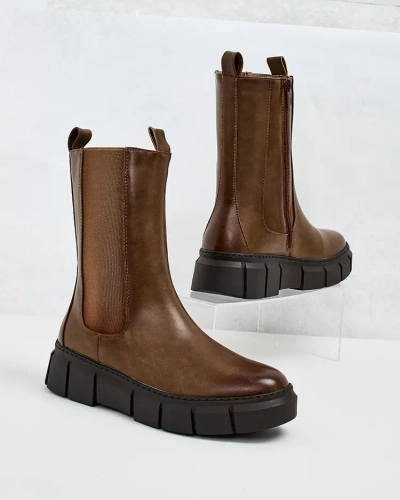 Royalfashion Женские сапоги на платформе Couell