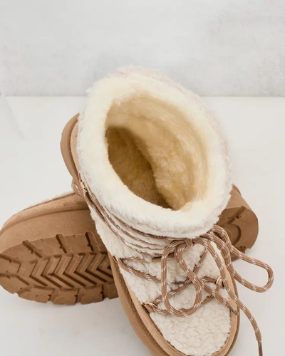 Royalfashion Sieviešu sniega zābaki ar mežģīnēm Evonie