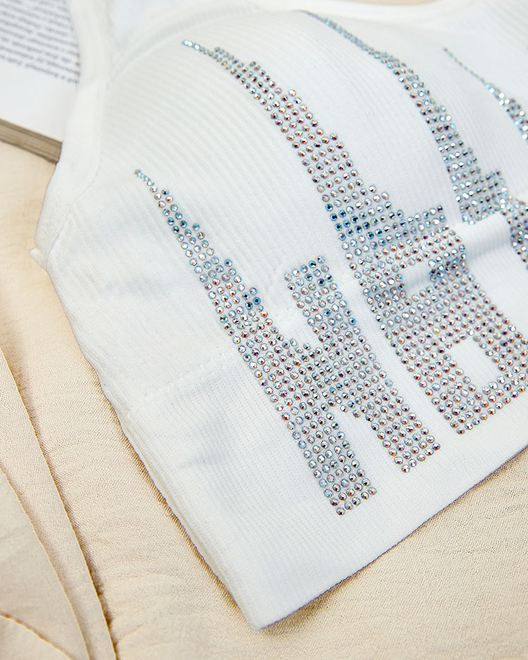 Royalfashion Sieviešu sporta krūšturis ar cirkoniem