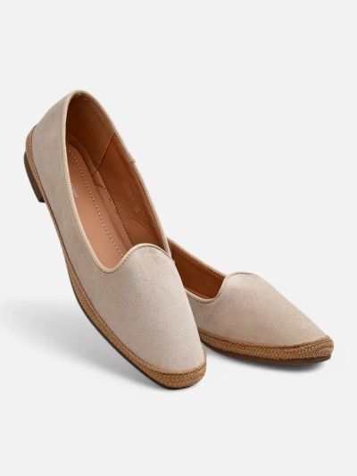 Royalfashion Sieviešu ekoloģiskā zamšāda espandrilles Emmeno