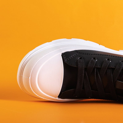 Black Women's Wedet Sports Half Shoes - Footwear