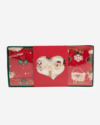 Royalfashion Christmas socks in a box 3/pack