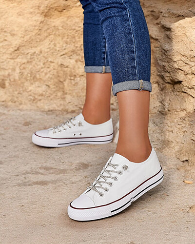 Royalfashion Женские кроссовки с декоративными шнурками Timi