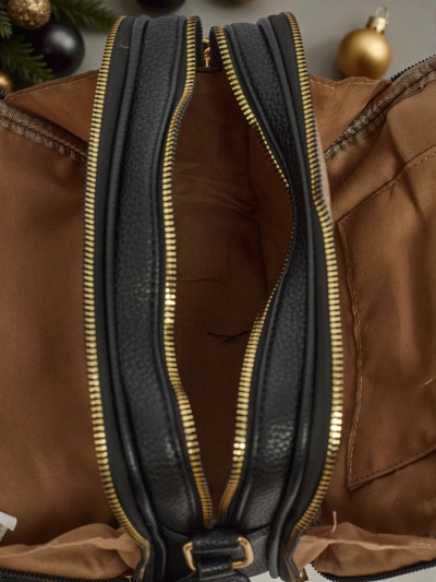 Liten dameveske i miljøvennlig skinn Merlina