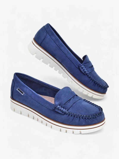 Royalfashion Women's eco-suede moccasins Bellisse