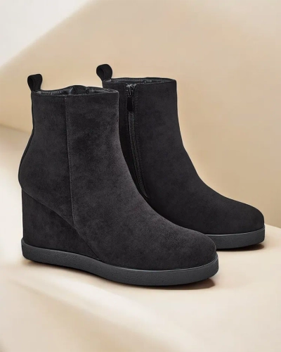 Royalfashion Women's wedge boots Sierra