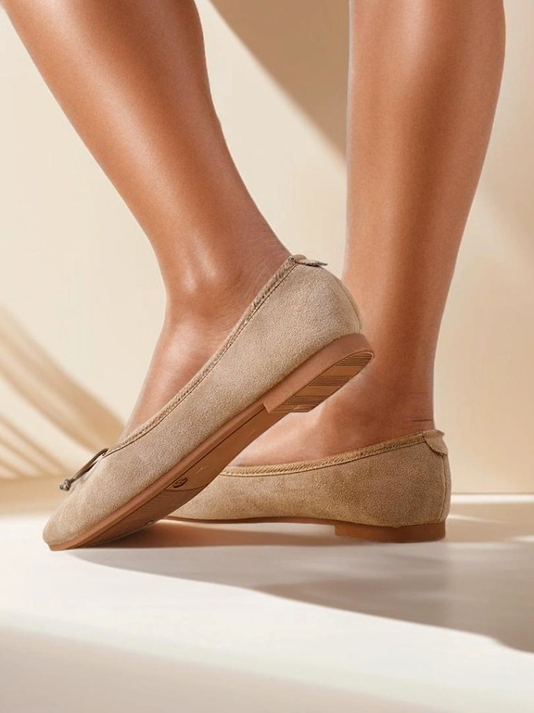 Royalfashion sieviešu baleta kurpes ar loku Zaame