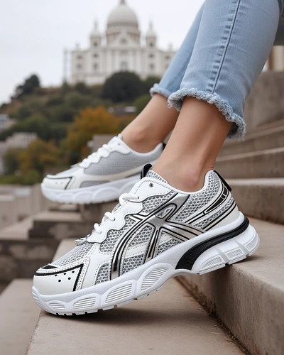Royalfashion Women's sneakers with thick soles Imerri