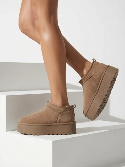 Royalfashion Sieviešu īsie zābaki a'la sniega zābaki Ozozi