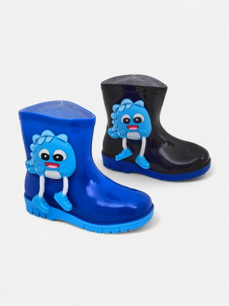 Royalfashion Children's rubber boots with the monster Zeus