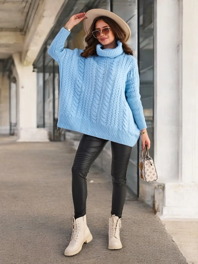 Royalfashion Women's Turtleneck Sweater