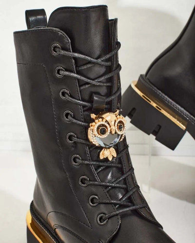 Royalfashion Sieviešu augstie bagger zābaki Sococ