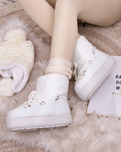 Royalfashion Women's lace-up snow boots Yevnoie