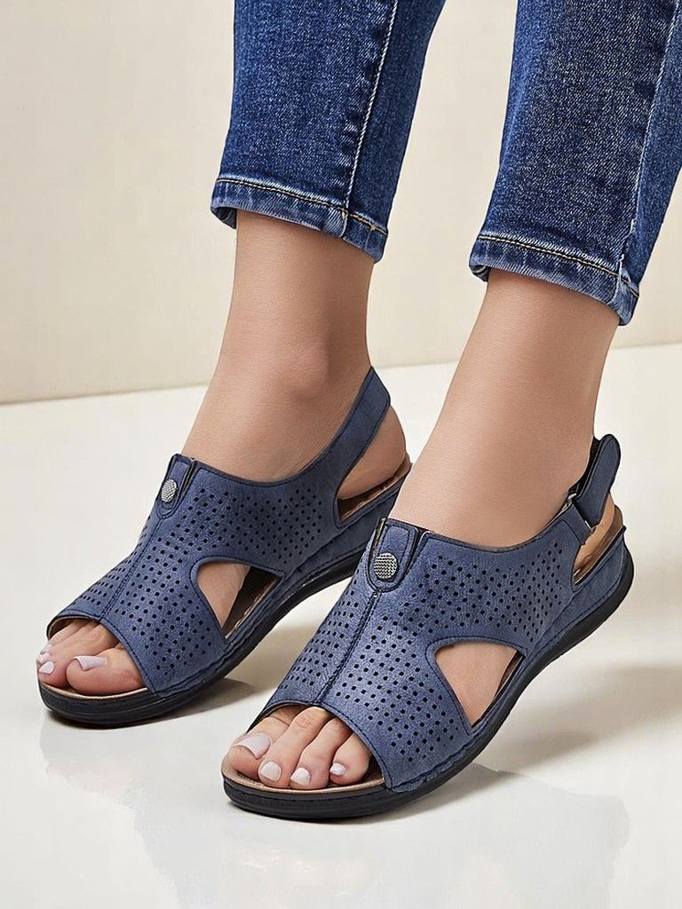 Royalfashion sieviešu sandales ar izgriezumiem Leminni