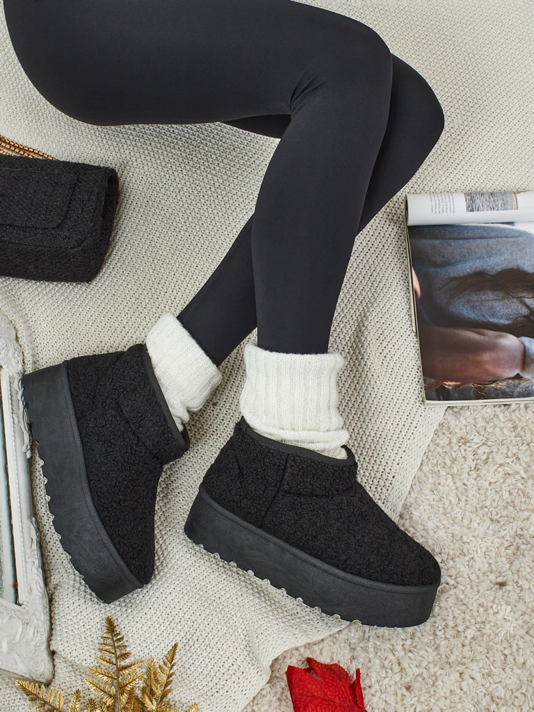 Короткие женские ботинки-снегоходы Marellin