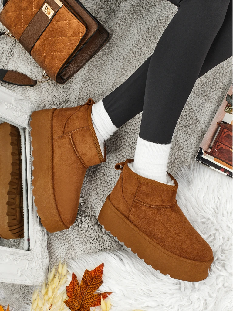 Trumpi aulinukai moterims a'la sniego batai Vespera