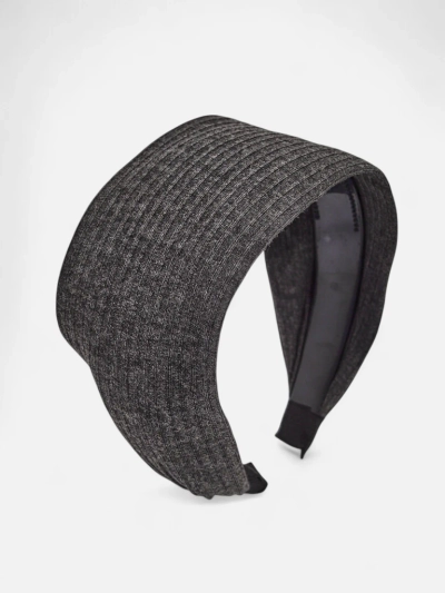 Royalfashion Gumka do włosów- szeroka, prążkowana