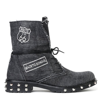 Denim black denim bags - Footwear 1