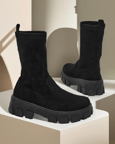 Женские ботинки на платформе Royalfashion Firo