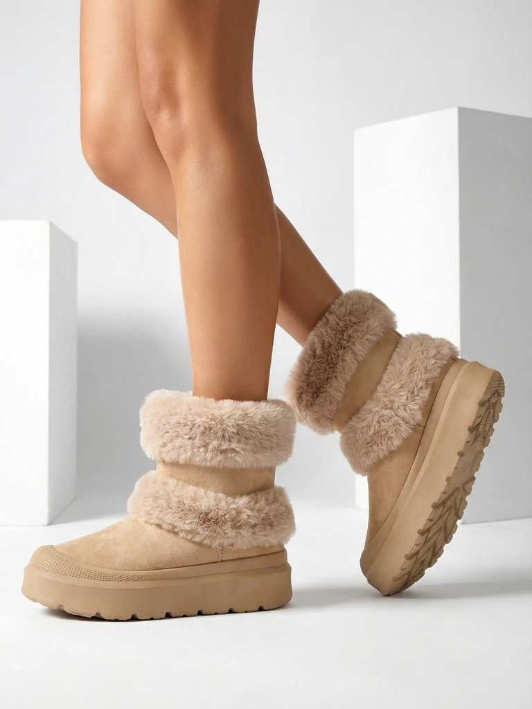 Женские снежные сапоги Royalfashion Rozoli