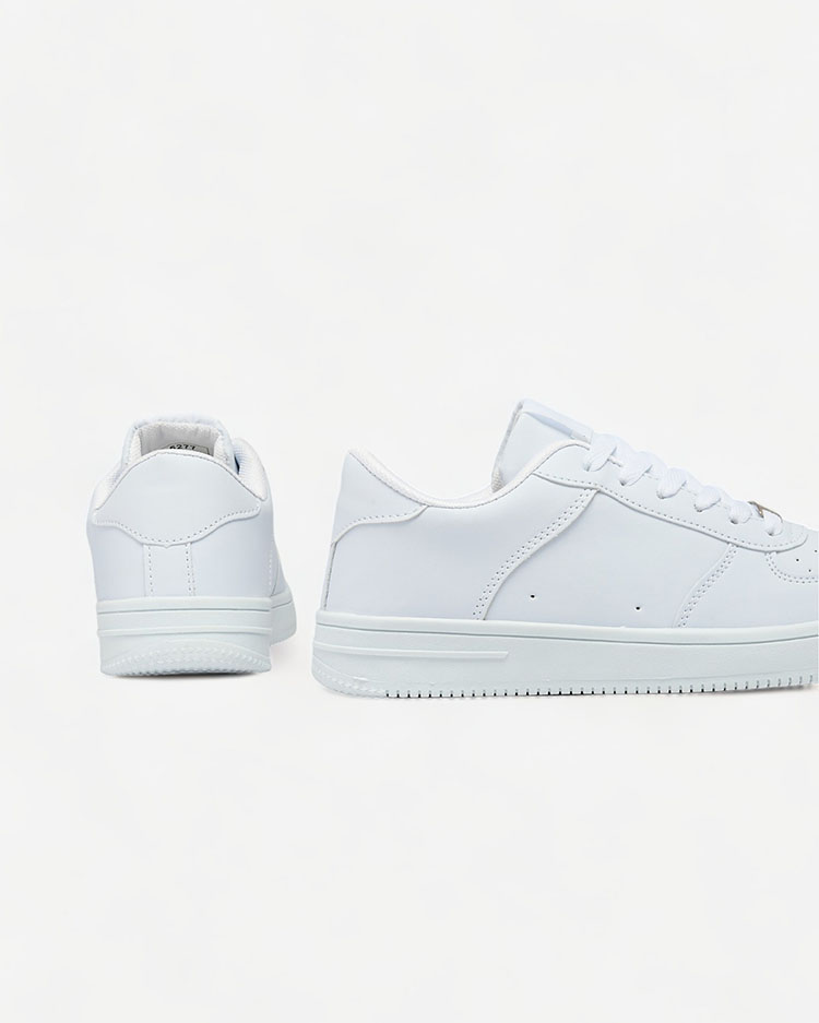 Royalfashion White sports sneakers for women Estess