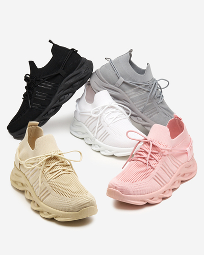 Black Serinto Women's Slip-On Sports Shoes - Footwear