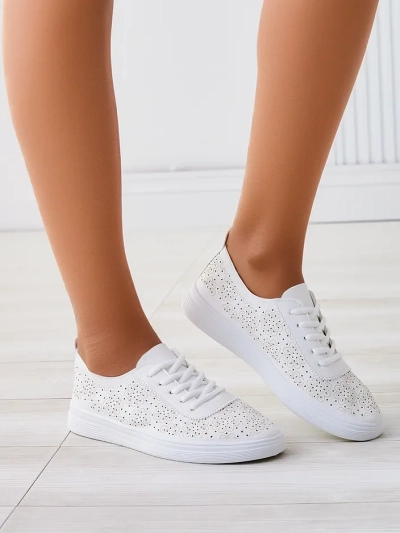 Royalfashion Lace-up women's sporty shoes with a print Fennie