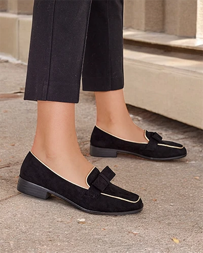 Royalfashion Sieviešu smalkās kurpes ar lentīti Refenni