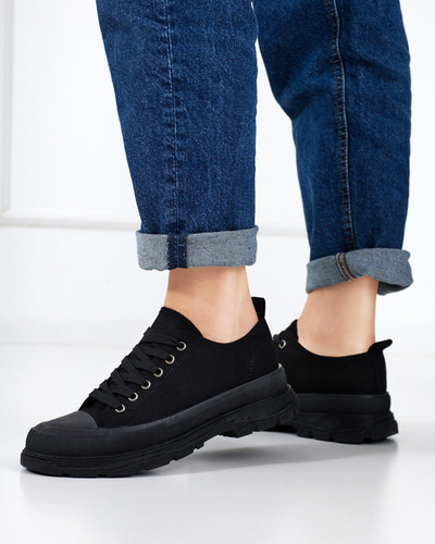 Black women's sports sneakers Ohema - Footwear