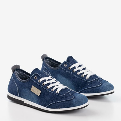 Gastelo Men's Denim Sports Shoes - Footwear