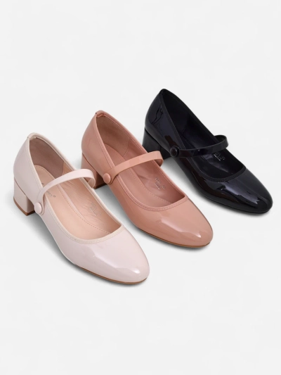 Royalfashion Lavish ladies' low-heeled court shoes Omagga