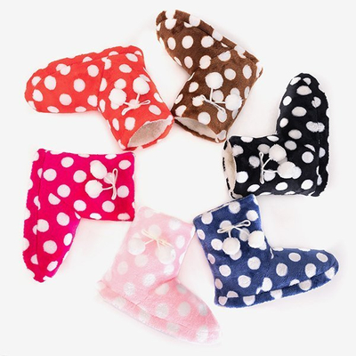 Женские тапочки в красный горошек Marisabel - Обувь