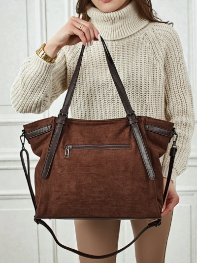 Women's shopper bag eco suede Daville