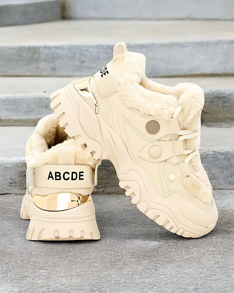 Royalfashion sieviešu modes čības ar izolāciju Poriomo