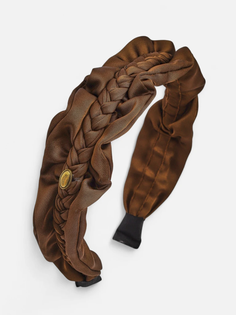 Royalfashion Hairband with braided plait and gathers