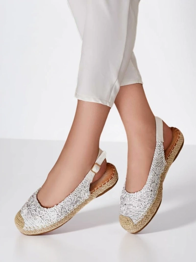 Royalfashion Women's espadrilles with decorative embroidery