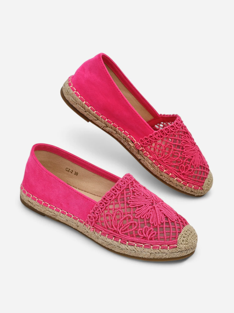 Royalfashion Sieviešu perforētās espadrilles Verela